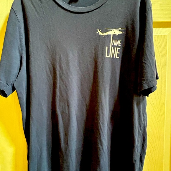 NINE LINE Other - Nine Line XLG T shirt navy blue. RELENTLESSLY PATRIOTIC